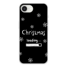 Рождественские, Праздничные Чехлы для Айфон 16е (Christmas loading)