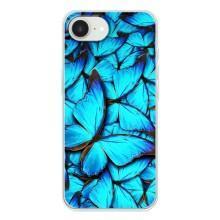 Силіконовий бампер з картинкою звірів для iPhone 16е (Крила метеликів)