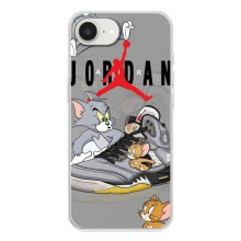 Силіконовый Чохол Nike Air Jordan на Айфон 16е – Air Jordan