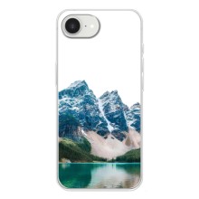 Силиконовый чехол с КАРТИНКАМИ лето для iPhone 16е (AlphaPrint) (Гори)