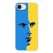Украинские Чехлы для iPhone 16е с картинкой УПА (AlphaPrint) (Степан Бандера)