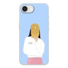 Силіконовый Чохол на iPhone 16е з картинкой Модных девушек – Жовта кепка