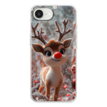 Яскравий чохол для iPhone 16e з Зимові Оленята