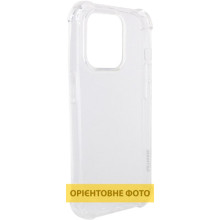 TPU чехол GETMAN Ease logo усиленные углы для Apple iPhone 17 Air (6.6") – Прозрачный