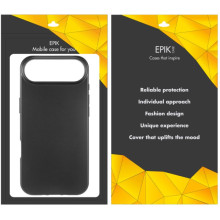 Чехол TPU Epik Black для Apple iPhone 17 Air (6.5") – Черный