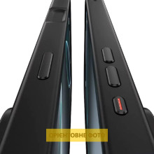 TPU+PC чехол Metal Buttons with MagSafe Colorful для Apple iPhone 17 Air (6.5") – Черный