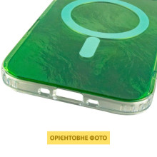 Чехол TPU Shiny Mountain Magnetic Fit для Apple iPhone 17 Air (6.5") – Зеленый