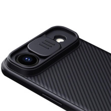 Карбоновая накладка Nillkin CamShield Pro Magnetic для Apple iPhone 17 Air (6.5") – Черный