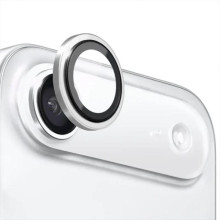 Защитное стекло Metal Classic на камеру (в упак.) для Apple iPhone 17 Air (6.5") – Серебряный