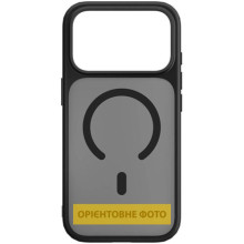 TPU+PC чохол Blueo Skin Friendly Frosted with MagSafe для Apple iPhone 17 Air (6.5") – Чорний