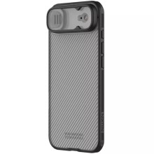 Карбонова накладка Nillkin CamShield Pro для Apple iPhone 17 Air (6.5") – Чорний