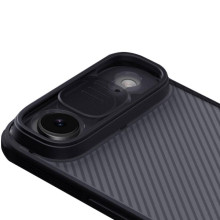 Карбонова накладка Nillkin CamShield Pro для Apple iPhone 17 Air (6.5") – Чорний