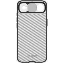 Карбонова накладка Nillkin CamShield Pro для Apple iPhone 17 Air (6.5") – Чорний