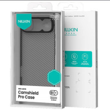 Карбонова накладка Nillkin CamShield Pro для Apple iPhone 17 Air (6.5") – Чорний