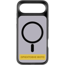 TPU+PC чохол Metal Buttons with MagSafe для Apple iPhone 17 Air (6.5") – Чорний