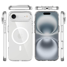 Чохол TPU Space Case Apex with MagSafe для Apple iPhone 17 Air (6.5") – Срібний
