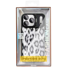Чехол TPU+PC Wild Leopard with MagSafe and Lens для Apple iPhone 17 Air (6.5") – Черный