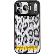 Чехол TPU+PC Wild Leopard with MagSafe and Lens для Apple iPhone 17 Air (6.5") – Черный