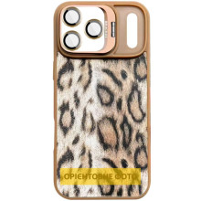 Чехол TPU+PC Wild Leopard with MagSafe and Lens для Apple iPhone 17 Air (6.5") – Brown