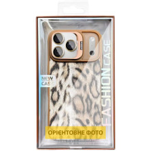 Чехол TPU+PC Wild Leopard with MagSafe and Lens для Apple iPhone 17 Air (6.5") – Brown