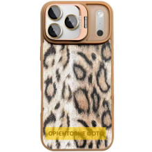 Чехол TPU+PC Wild Leopard with MagSafe and Lens для Apple iPhone 17 Air (6.5") – Brown