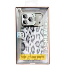 Чехол TPU+PC Wild Leopard with MagSafe and Lens для Apple iPhone 17 Air (6.5") – Серый