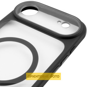 Чехол TPU+PC GETMAN Moon Clear with MagSafe для Apple iPhone 17 Air (6.5")