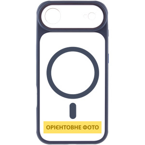 Чехол TPU+PC GETMAN Moon Clear with MagSafe для Apple iPhone 17 Air (6.5")