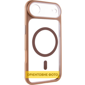Чехол TPU+PC GETMAN Moon Clear with MagSafe для Apple iPhone 17 Air (6.5")