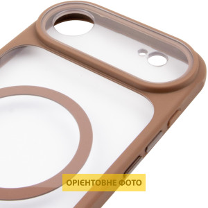 Чехол TPU+PC GETMAN Moon Clear with MagSafe для Apple iPhone 17 Air (6.5")