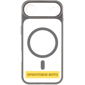 Чехол TPU+PC GETMAN Moon Clear with MagSafe для Apple iPhone 17 Air (6.5")