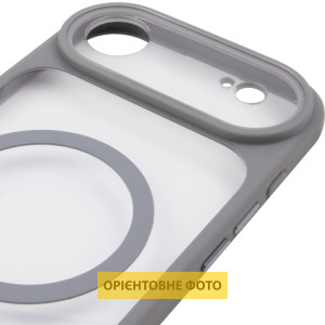 Чехол TPU+PC GETMAN Moon Clear with MagSafe для Apple iPhone 17 Air (6.5")