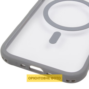 Чехол TPU+PC GETMAN Moon Clear with MagSafe для Apple iPhone 17 Air (6.5")