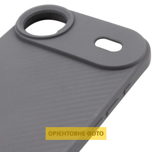 TPU чехол Carbon Protective with Magsafe для Apple iPhone 17 Air (6.5") – Серый