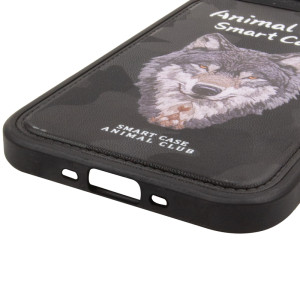 TPU+PC чохол Animal Club для Apple iPhone 17 Air (6.5") – Чорний