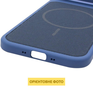 Чохол PC Textile Hybrid with Magnetic Fit для Apple iPhone 17 Air (6.5") – Blue
