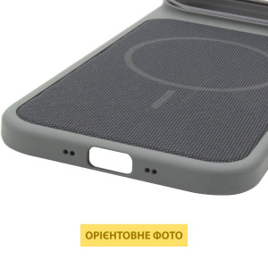 Чохол PC Textile Hybrid with Magnetic Fit для Apple iPhone 17 Air (6.5") – Сірий