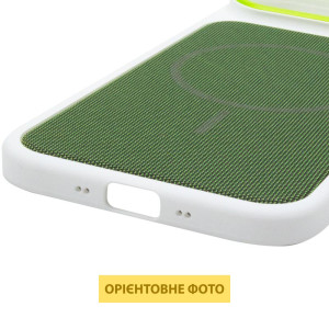 Чохол PC Textile Hybrid with Magnetic Fit для Apple iPhone 17 Air (6.5") – Білий