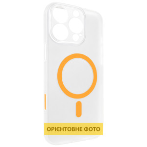 Чехол PC Slim Matte with Magnetic Fit (camera button) для Apple iPhone 17 Air (6.5") – Оранжевый