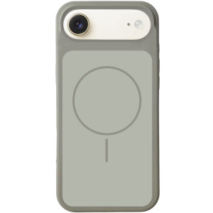 Чехол Silk Duo Color (AA) NO LOGO with Magnetic Fit для Apple iPhone 17 Air (6.5") – Серый