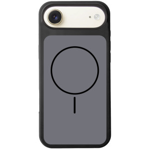 Чехол Silk Duo Color (AA) NO LOGO with Magnetic Fit для Apple iPhone 17 Air (6.5") – Черный