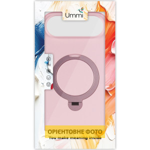 Чохол Ummi Colorful with Magnetic Fit HQ Ring для Apple iPhone 17 Air (6.5") – Рожевий