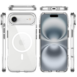 Чехол TPU Space Octagon with Magnetic Fit для Apple iPhone 17 Air (6.5") – Прозрачный