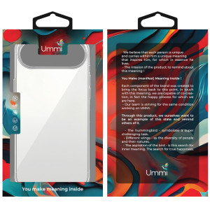 Чехол TPU Ummi transparent для Apple iPhone 17 Air (6.5") – Прозрачный