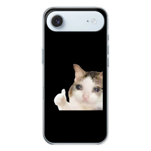 Бампер с принтом Мемы для iPhone 17 Air – Кот в слезах
