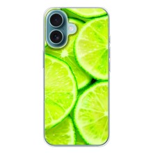 Чехлы с Фруктами для iPhone 17 Air (VPrint) (Лайм)