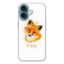Чехлы с картинкой Лисички для iPhone 17 Air (VPrint) (Девочка Лиса)