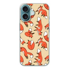 Чехлы с картинкой Лисички для iPhone 17 Air (VPrint) (Лисички)