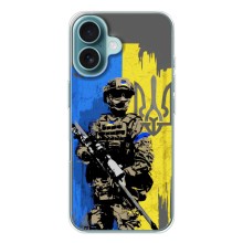 Чехлы с картинкой ЗСУ для iPhone 17 Air (AlphaPrint) (АРТ солдат)
