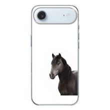 Чехлы с Лошадью дляiPhone 17 Air (VPrint) (Черный Конь)